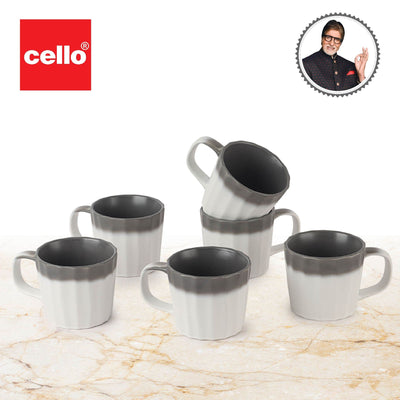 Retro 6 Pieces Ceramic Mug
