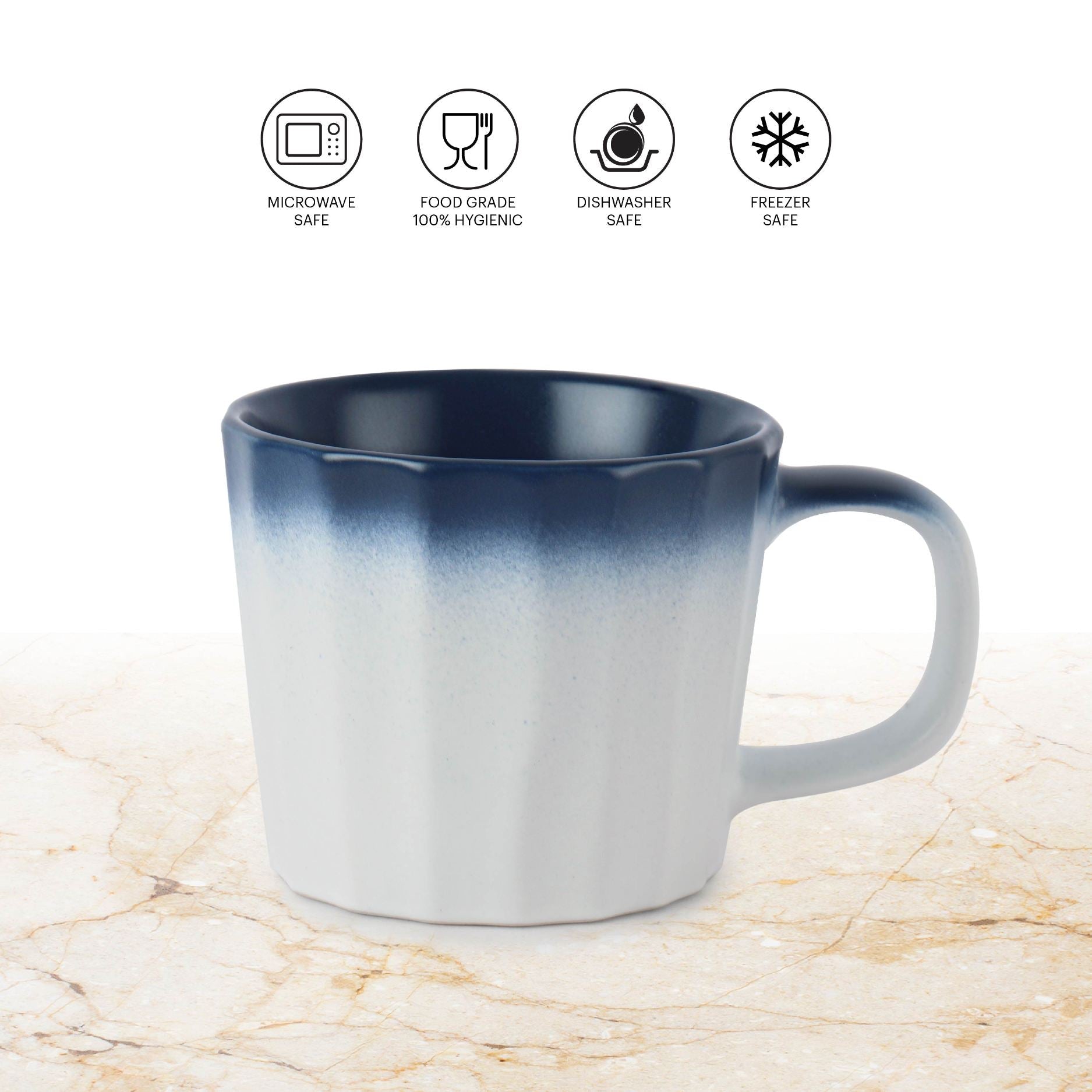 Retro 6 Pieces Ceramic Mug