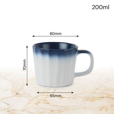 Retro 6 Pieces Ceramic Mug