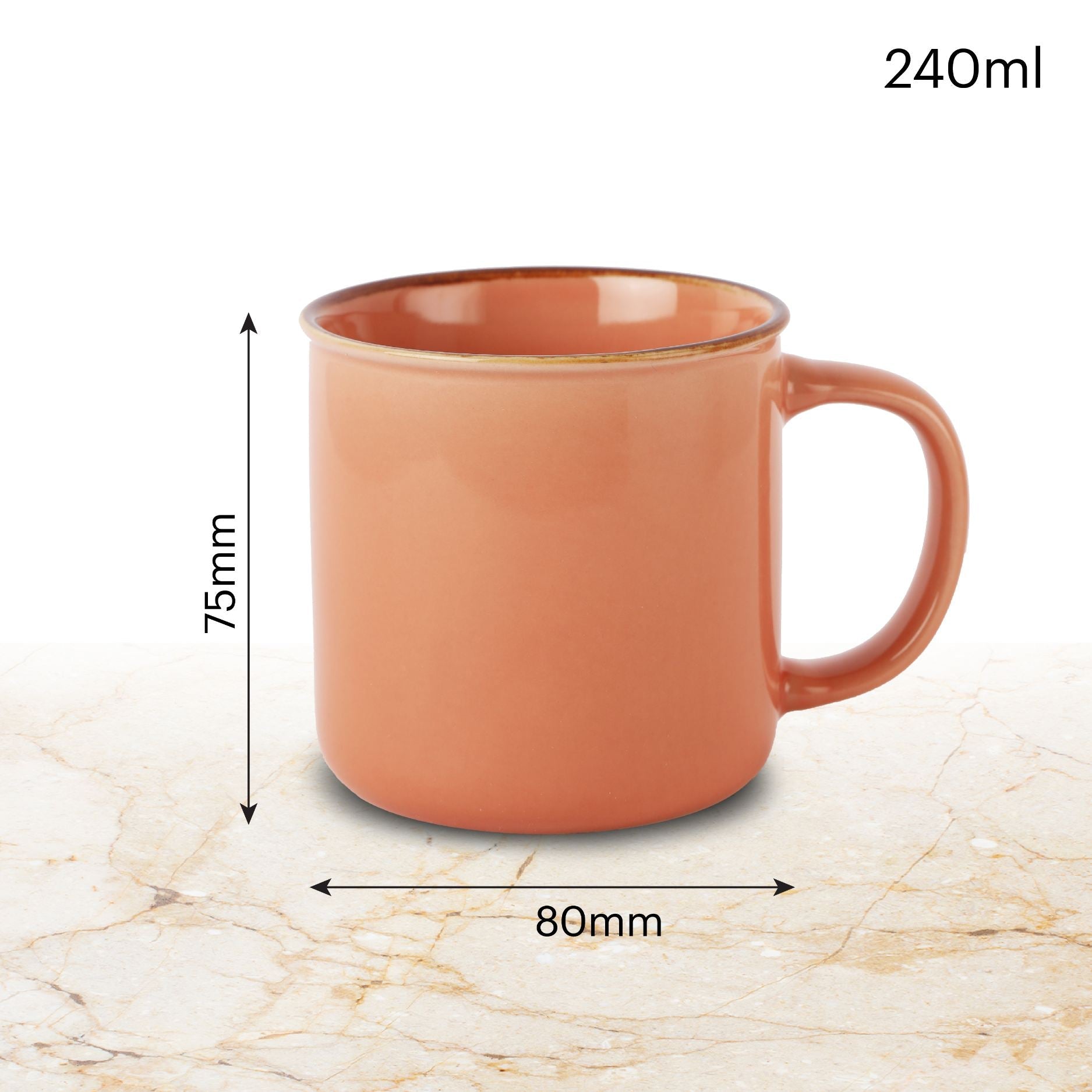 Military 2 Pieces Ceramic Mug