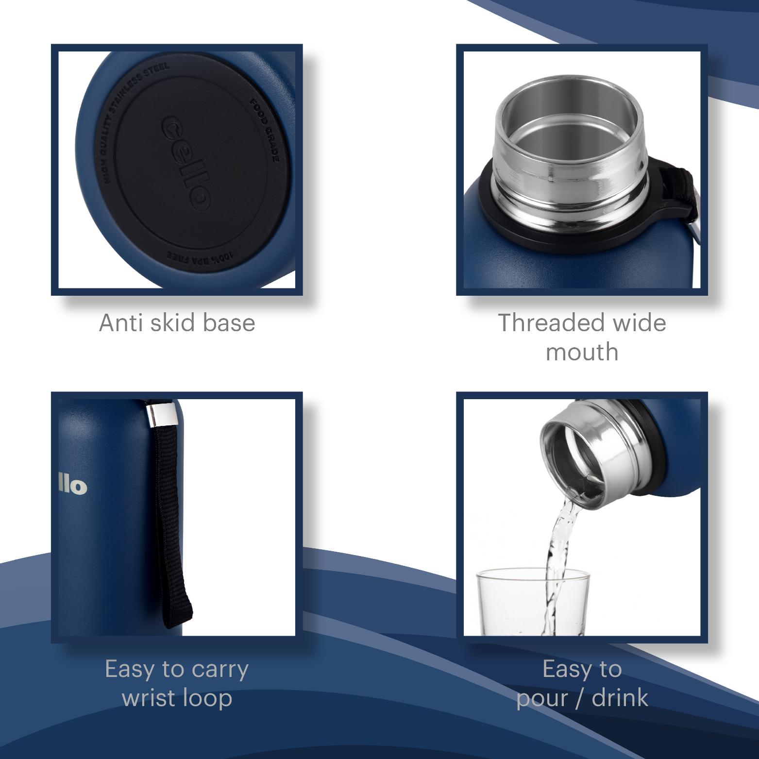 Duro Kent Flask, Vacusteel Water Bottle