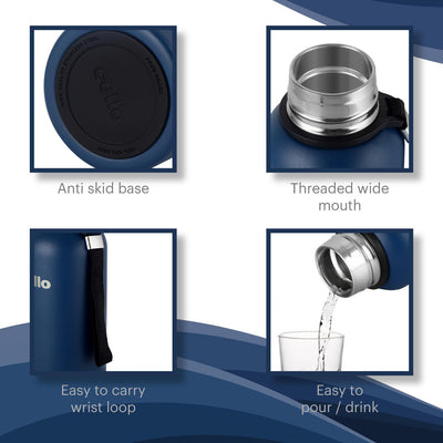 Duro Kent Flask, Vacusteel Water Bottle