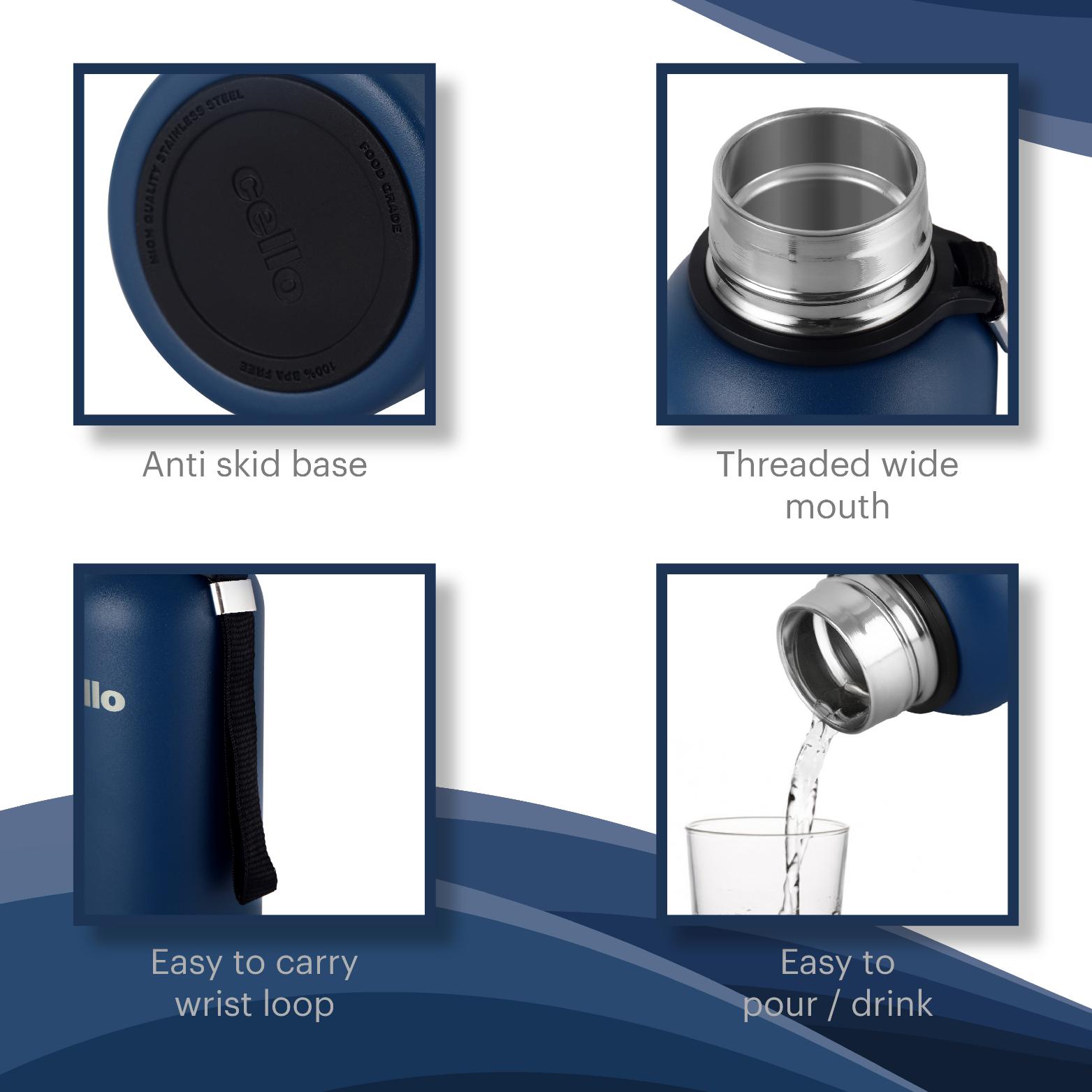 Duro Kent Flask, Vacusteel Water Bottle