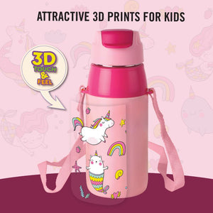 Era  3D Design Insulated Kids Water Bottle, 400ml