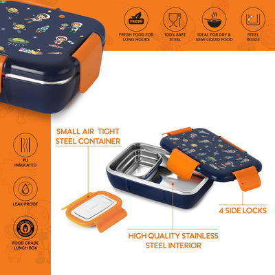 Magnus  3D Design Kids Lunch Box, 700ml