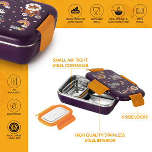 Magnus  3D Design Kids Lunch Box, 700ml