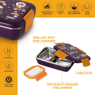 Magnus  3D Design Kids Lunch Box, 700ml