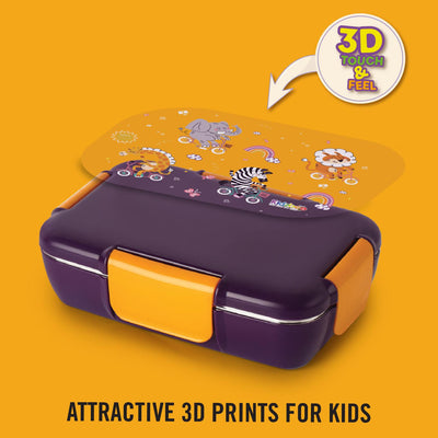 Magnus  3D Design Kids Lunch Box, 700ml