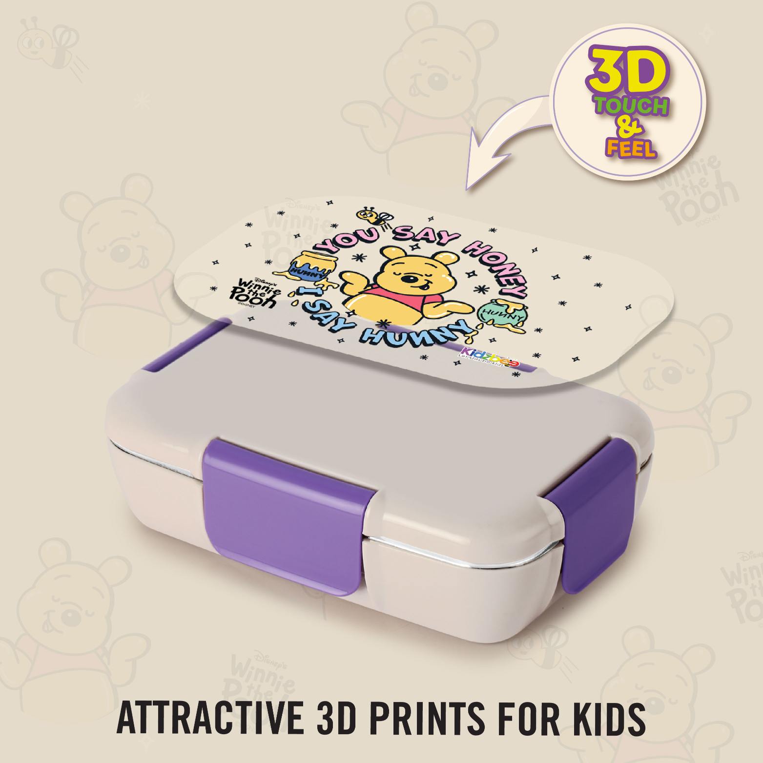 Magnus  3D Design Kids Lunch Box, 700ml