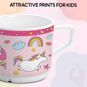 Pink Parade Kids Melamine Meal, Set of 5
