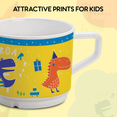 Dino Party  Kids Melamine Meal, Set of 5