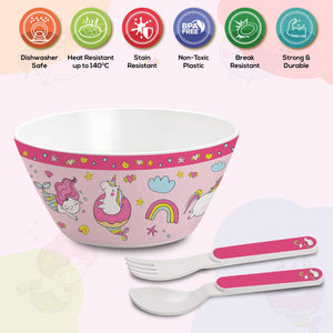 Cone Kids Melamine Bowl, Set of 3