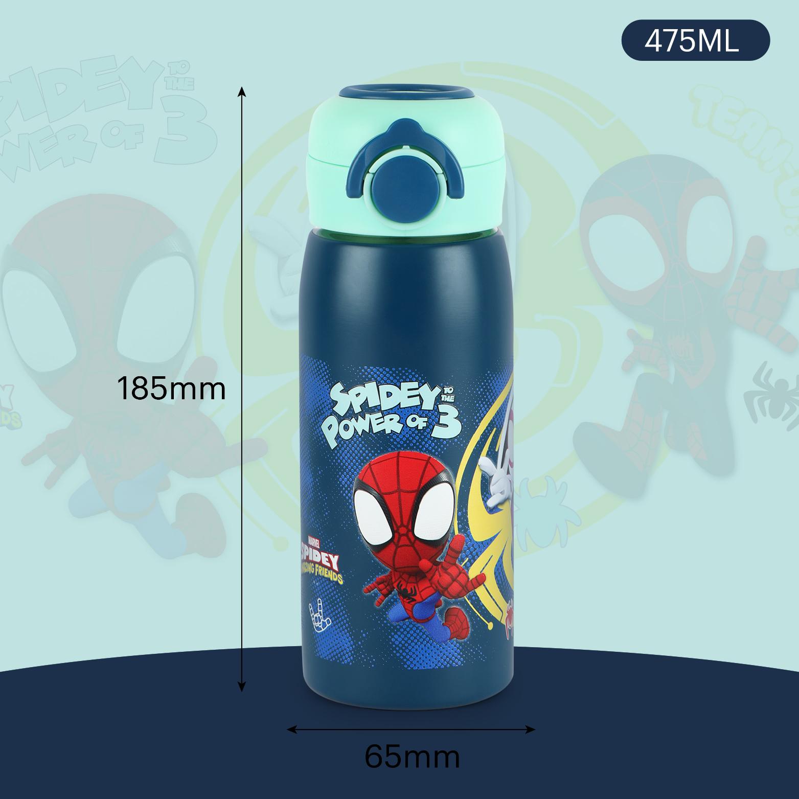 Giggle 3D Touch & Feel Designs One Click Push Thermosteel Flask, 380 ml