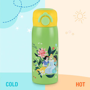 Giggle 3D Touch & Feel Designs One Click Push Thermosteel Flask, 380 ml