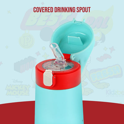 Gulp 3D Touch & Feel Designs Web Warriors, Sipper Thermosteel Flask, 490 ml