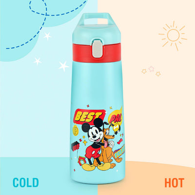 Gulp 3D Touch & Feel Designs Web Warriors, Sipper Thermosteel Flask, 490 ml