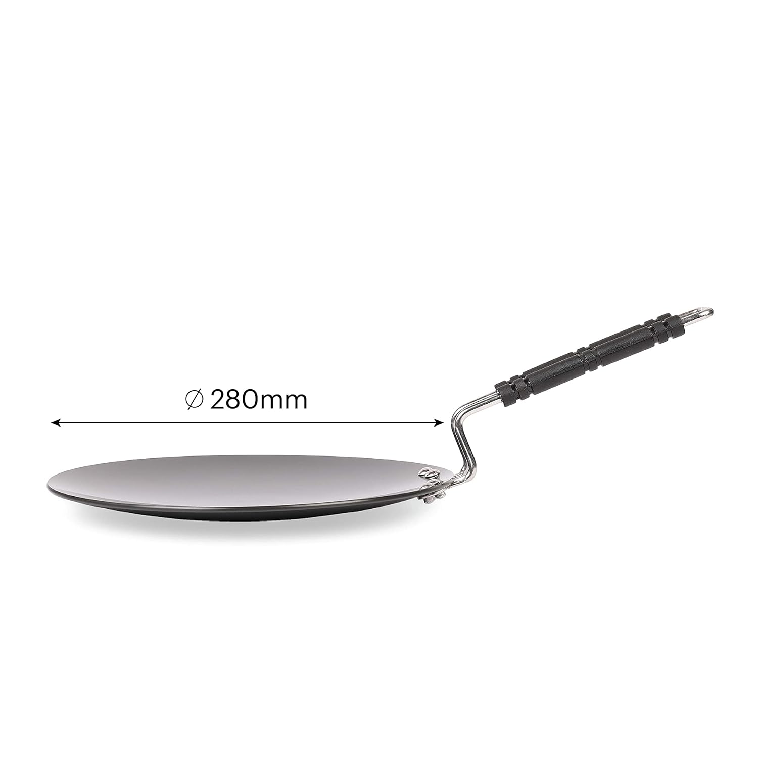 Crown Hard Anodised Concave Roti Tawa
