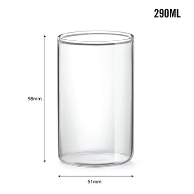 Roma Borosilicate Glass Tumblers, Set of 6