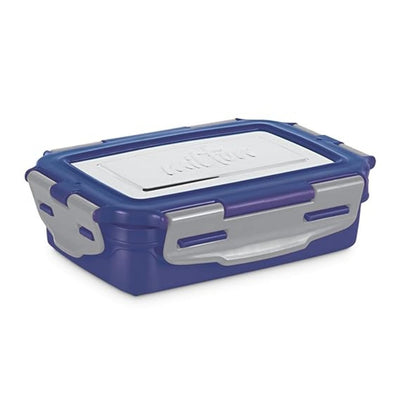 Milton Steely Super Deluxe Insulated Inner Stainless Steel Tiffin Box | Set of 2 Pcs
