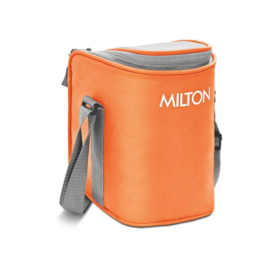 Milton Cube 3 Stainless Steel Tiffin with Jacket | 3 Stainless Steel Containers