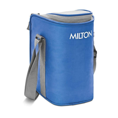 Milton Cube 4 Stainless Steel Tiffin with Jacket | 4 Stainless Steel Containers