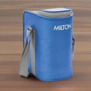 Milton Cube 4 Stainless Steel Tiffin with Jacket | 4 Stainless Steel Containers