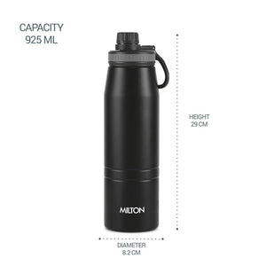 Milton Sparkle 900 ThermoSteel Water Bottle | 925 ML | 1 Pc