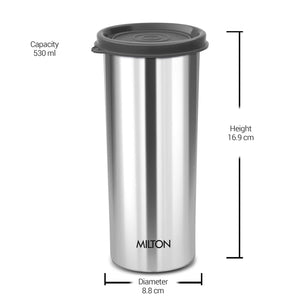 Milton Stainless Steel Tumbler with Lid | 1 Pc