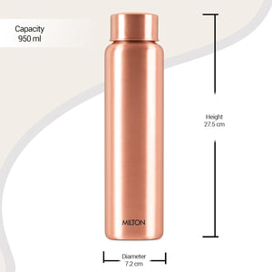 Milton Copper Aqua 1000 Water Bottle | 1 Pc