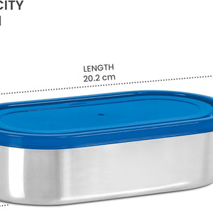 Milton Steel Slider Stainless Steel Container | 1 Pc