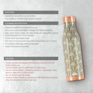 Milton  1000 Copper Charge Design Water Bottle | 1 Pc