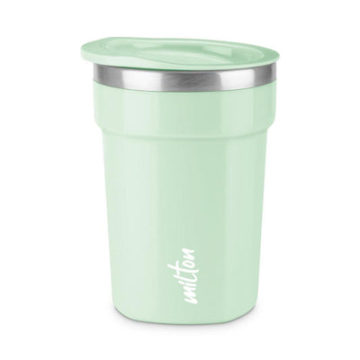 Milton Cool Touch Deccan Mug with Lid | 350 ML | 1 Pc