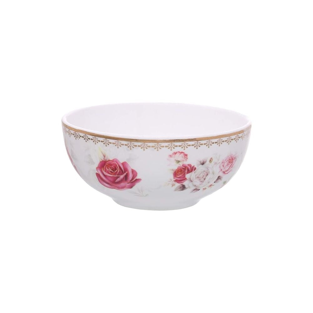 Urmi Rose Dinner Set  | Premium 22K Liquid Gold | Set of 18 Pcs