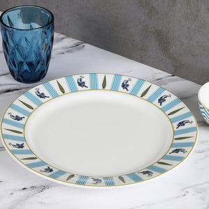 India Circus Ceramic Mystical Gardens Dinner Plate | 1 Pc