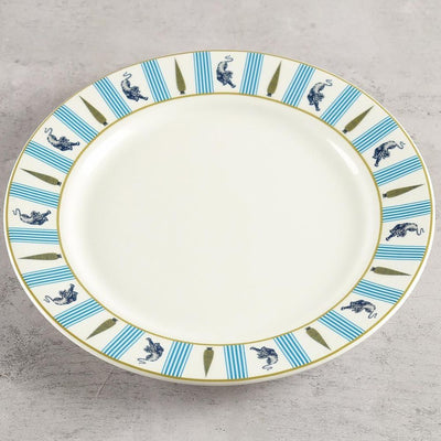 India Circus Ceramic Mystical Gardens Dinner Plate | 1 Pc