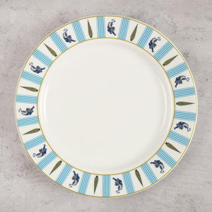 India Circus Ceramic Mystical Gardens Dinner Plate | 1 Pc