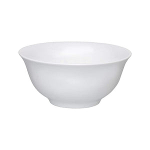 Clay Craft Ceramic Multipurpose Asian Bowl Set | White | Set of 3 Pcs