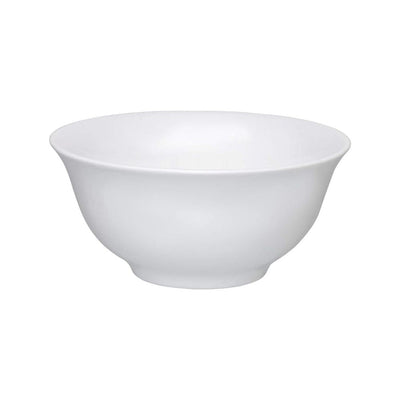 Clay Craft Ceramic Multipurpose Asian Bowl Set | White | Set of 3 Pcs