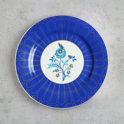 India Circus Botanical Elegance Dinner Set | Premium 22K Liquid Gold | Set of 20 Pcs