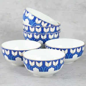 India Circus Botanical Elegance Dinner Set | Premium 22K Liquid Gold | Set of 20 Pcs
