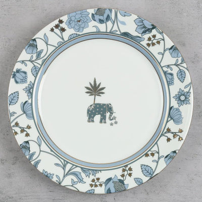 India Circus Gardenia Dreams Dinner Set  | Premium 22K Liquid Gold | Set of 20 Pcs