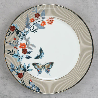 India Circus Nature's Bloom Dinner Set  | Premium 22K Liquid Gold | Set of 20 Pcs