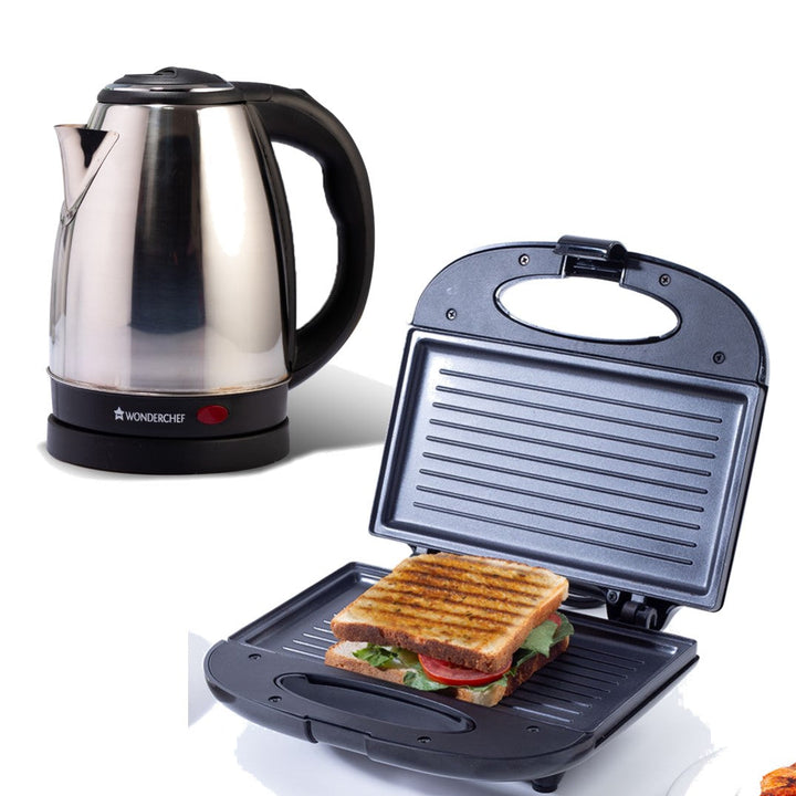 Prato Plus Griller (800W) & Crescent Electric Kettle