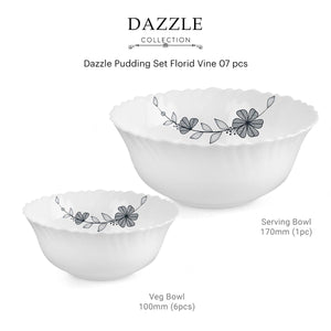 Dazzle Series Pudding Gift Set, 7 Pieces