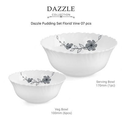 Dazzle Series Pudding Gift Set, 7 Pieces