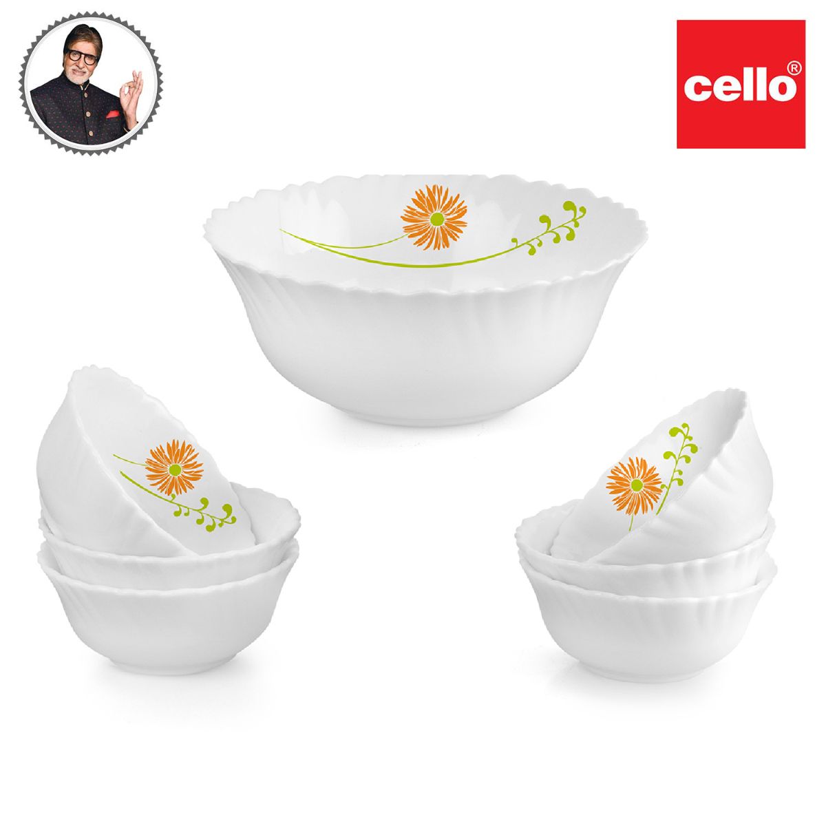 Dazzle Series Pudding Gift Set, 7 Pieces