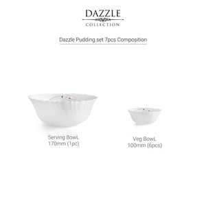 Dazzle Series Pudding Gift Set, 7 Pieces