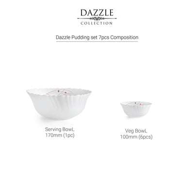 Dazzle Series Pudding Gift Set, 7 Pieces