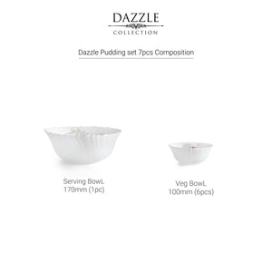 Dazzle Series Pudding Gift Set, 7 Pieces