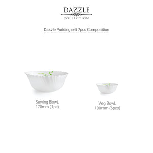 Dazzle Series Pudding Gift Set, 7 Pieces